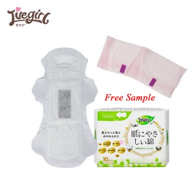 Childsea OEM Women Sanitary Pads Cotton Disposable Sanitary Pad 245 Day Use 290 Night Use Women Period Pad