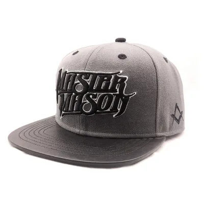 Popular 6 Panel Flat Embroidery Hip Hop Corduroy Snapback Hats Premium Structured Fashion Snapback Caps for Men