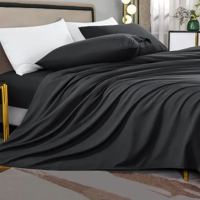 1800 Thread Count Percale Super Soft and Comforterble 16 Inch Deep Pockets Wrinkle Fade and HypoallergenicBed Sheet Set