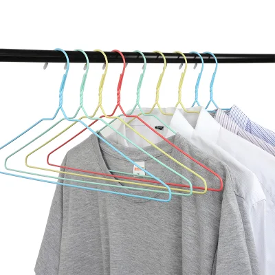 LINDON Cheap Non Slip Laundry Wire Hanger for Drying Clothes