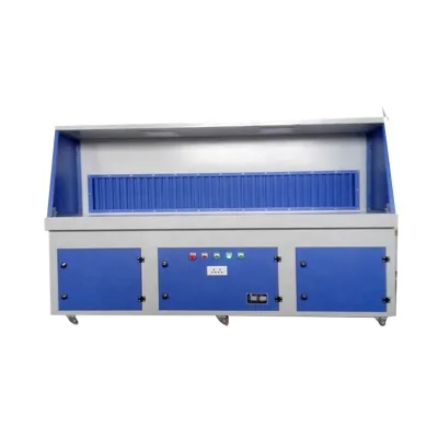 Dust Suction Vacuum Cleaner Table Polishing Sanding Integrated Dedusting Work Table