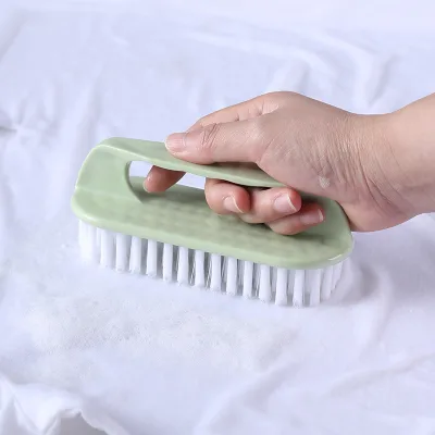 Household Plastic Laundry Brush for Cleaning and Washing Clothes PP & ABS Material with Handle Free Sample
