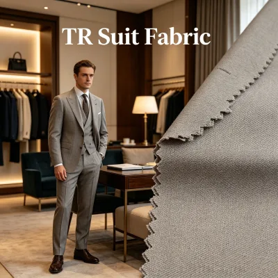 Xingye TR 180GSM Viscose/Polyester Shrink-Wrinkle Resistant Anti-Pill Anti-Static TR Fabric