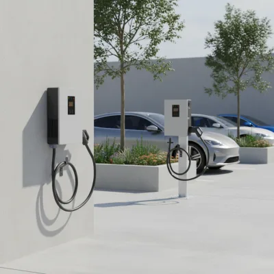 7KW 32A Single Phase New Custom Cheap Wholesale High Quality DC Fast EV Charger Wallbox Station
