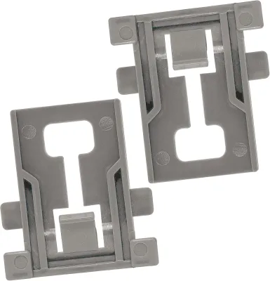 2 Pack W10195840 Dishwasher Rack Adjuster Positioner for Whirlpool KitchenAid Dishwasher Replaces WPW10195840 PS11750093 1872228