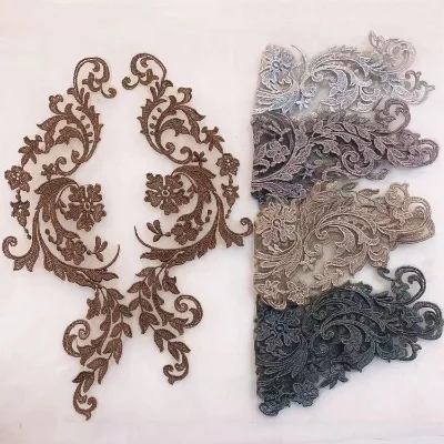 35 Colours Lace Flower Patch Applique Sewing Accessories 3D Flowers