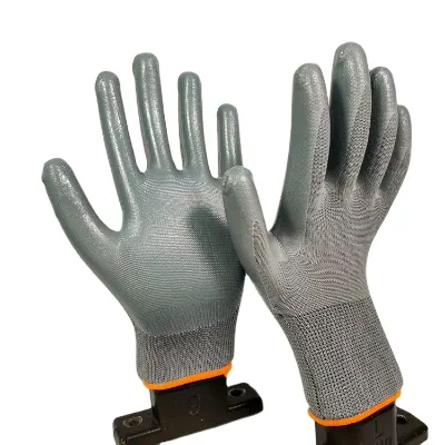 13G General Purpose Work Glove Non Slip Anti Oil Wear Resistant Safety Protection in Industry Workplace Garage Building Material