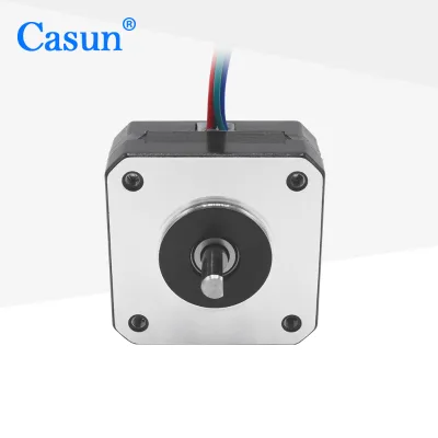 Casun Stufe Stufe 90mN.m 0.8A Nema 17 Hybrid Stepper Motors 2.64V for 3D Printer with RHOS Dc Motor