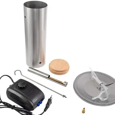 Manufacture Hot Selling Smoke Pipe Outdoor Barbecue Cold Smoke Generator Fruit Wood Spice Storage Special Purpose
