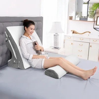 Best Sellers Orthopedic Backrest Reading Wedge Bed Pillow Triangle Bed Wedge Pillow Multi-function Bed Wedge Pillow