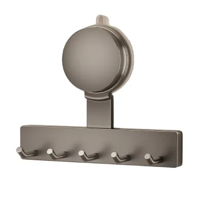 Suction Cup Door Hook Strong Load-bearing Kitchen Bathroom Living Room Wall Mounted Jewelry Bag Entrance Door Rack Clothes