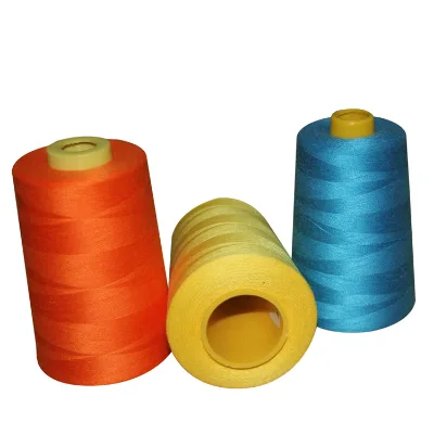Hubei Factory Price 40/2 20/3 100% Polyester Sewing Thread for Clothes Shoes Crochet Sewing Machine