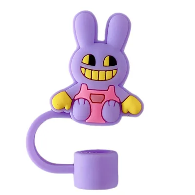 2024 New Circus Clown Carton Design 0.4inch/10mm Straw Topper Compatible with Brand 30oz&40oz Tumblers