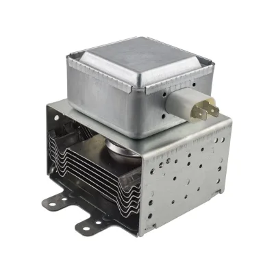 Sunchonglic 4-Slice Electric Microwave Magnetron 900-1000W 6-Hole Opposite Direction Small Volume Household Use Silvery 1 Year
