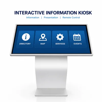 OEM ODM Horizontal Touch Kiosk with Custom Screen Size Hardware and Software
