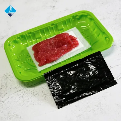 Supermarket-Compatible High Moisture Absorbent Pad for Chicken Beef Fruit Packaging Degradable Blood Soaker Pad