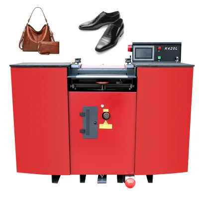 Production Leather Splitting Thinning Machine Band Knife Leather Splitter Shoe Skiving Machine