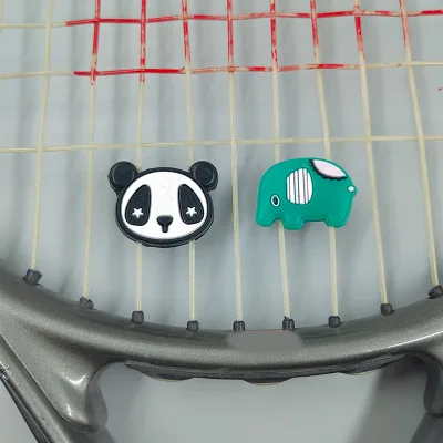 Custom Anti-Vibration Tennis Racket Shock Absorber Silicone Tennis Racket Vibration Dampeners Shockproof Dampers