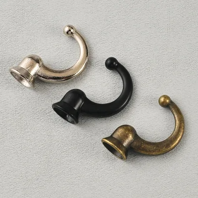 Single-Hole Vintage Hook, Minimalist Antique Bronze Hook, Small Clothing Hook, Cabinet Door Hook, Coat Hook