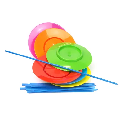 Juggle Plates with Stick;juggling Sticks/spinning Toy/circus