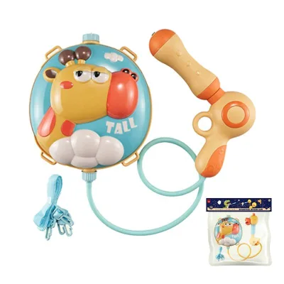 Summer Outdoor Shooting Saint a Pressure Long-range Electric Children's Toy Backpack Water Gun