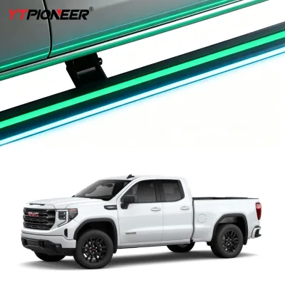 2026 GMC Sierra 1500 Denali Series Power Electric Running Board Retractable Side Steps double led fit