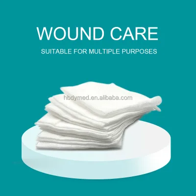 High-quality Disposable Sterile Medical Gauze Dressings, Made of Four Layers of Non-woven Fabric, CE Certified, Class I Category