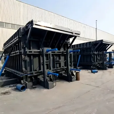 Hot Selling 6mx3mx3m Modular Precast Concrete House Mold Steel Formwork with Hydraulic Opening