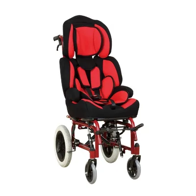 Hospital Folding New Design Nice Price Cerebral Palsy Children Patient Movable Chair for 0-5 Years Old Wheelchair