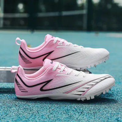 High Quality EVA Mesh Insole Youth Sports Running Shoes Non-Slip Breathable Track Field Shoes for Long Jump Summer Spring Autumn