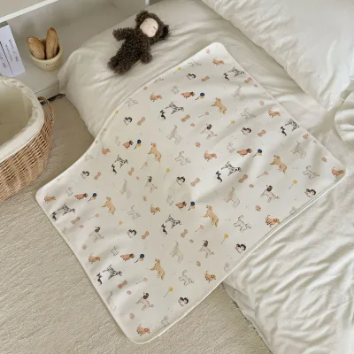 Baby Diaper Pad,Absorbent Leak Proof Baby Love Bed Protector Washable Portable Diaper Changing Table Mat Gifts for Newborn