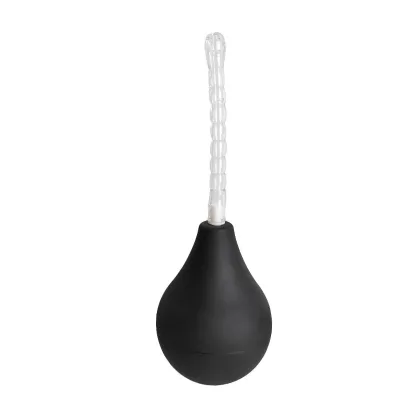 Unisex Hygeian Silicone Enema Bulb Syringe Vaginal Anal Douche For Men Women Adult
