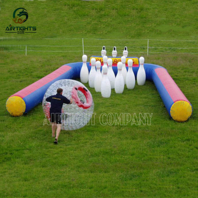 Funny Inflatable Human Bowling Commercial Human Bowling Ball Games
