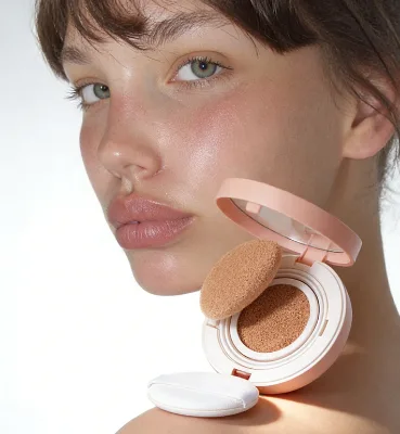 Professional Air Cushion Foundation for Dark Skin Tone - Long Lasting Waterproof Matte Finish