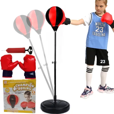 Best Selling Customized Punching Speed Bag Children Trainer Boxing Speed Ball Standing Speed Ball Sandbag