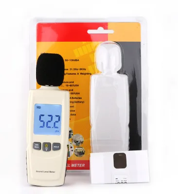 Sound Level Meter Digital Decibel Meter Digital Noise Meter Environmental Noise Tester GM1352