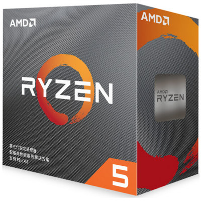 Wholesale Original AMD Ry 5 3600 Processor Six-core 12 Thread AM4 Interface 3.6GHz Computer CPU Processor