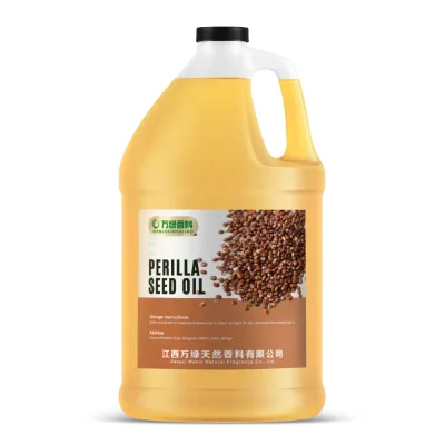 Wholesale Herbal Cold Pressed 100% Natural Perilla Seed Oil Vacuum Packed Bulk for Spa Sassage
