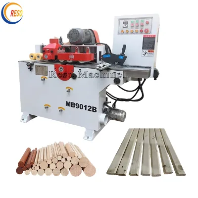 Factory Price Manufacturing Shovel Handle Wood Round Rod Stick Milling Machine Broom Round Wood Stick Machine