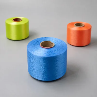 100% Polyester FDY Filament Yarn Practical Standard for Fishery Repair Net Fabric Making
