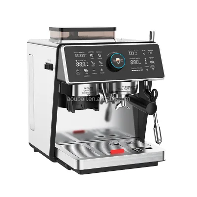 Stainless Steel Pre-soak Smart 2800W Home Coffee Machine