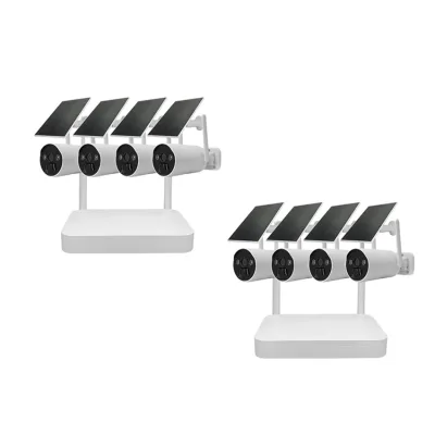 3MP CCTV Security HD Outdoor Camera Kit Waterproof Motion Detection 4 Channel Camera System /