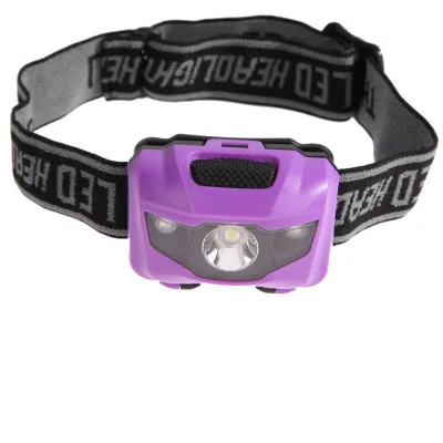 Promotional Small Flashlight Headlamp Outdoor Camping Hiking Pocket Portable 3 Led Headlight