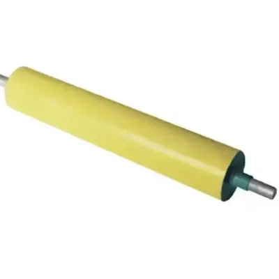 Natural Rubber Roller High Elasticity Pressing Roll for Textile / Paper / Leather Machinery Factory Direct