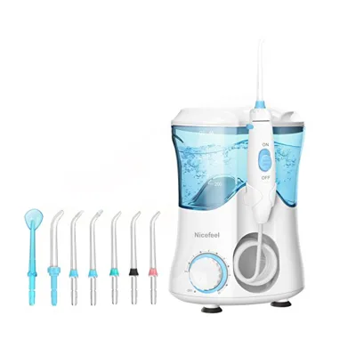Fashionable Electric Desktop Water Flosser Countertop Dental Jet Flosser for Family Dental Health Tabletop Tooth Flosser