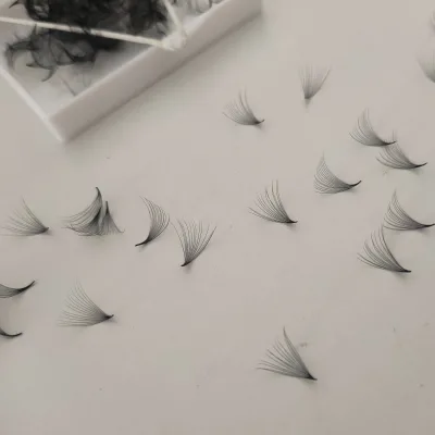 Wholesale 14D 0.05 C D Curl Pointy Base Premade Volume Loose Fans Premade Loose Fan Extensions