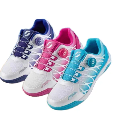 STIGA Professional Anti-slip Breathable Mesh Upper Table Tennis Shoes Rubber Midsole Outsole for Men Women Summer/Autumn/Spring