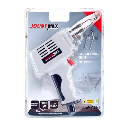 100W Automatic Electric Soldering Iron Tin Gun Industrial High-power Tin Soldering Iron Kit With Work Light Quick Welding Gun