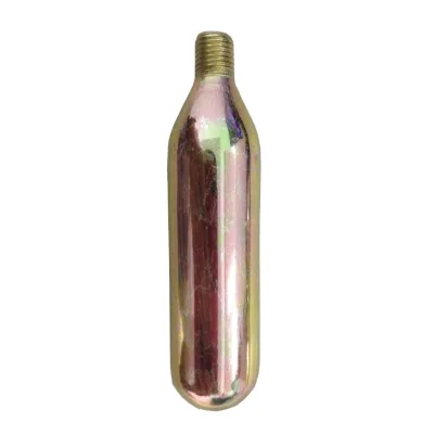 38g Mini Co2 tank for Motorcycle Tyre Inflator 12g 24g 25g 33g 38g 74g 88g Co2 Factory Supply