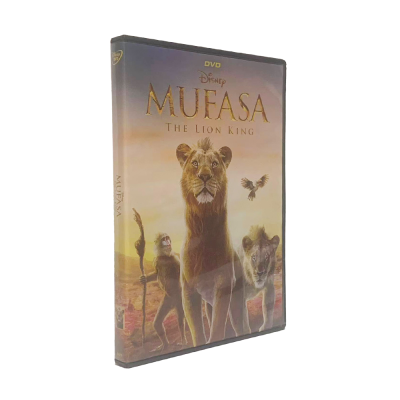 Mufasa: the Lion King - 1DVD Movie for Kids New Arrival/release/update Dvd Movies Region 1Wholesale Dvd Factory Free Shipping